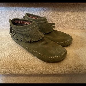 Aldo zip up moccasins